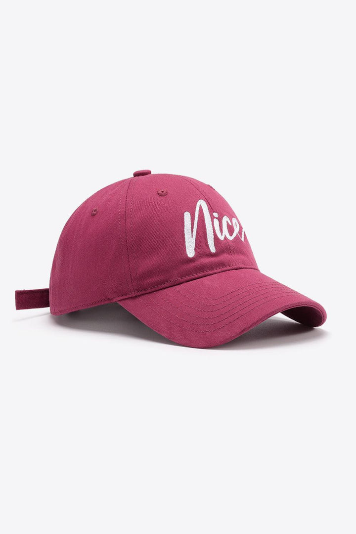 NICE Adjustable Cotton Baseball Cap - Super Amazing Store