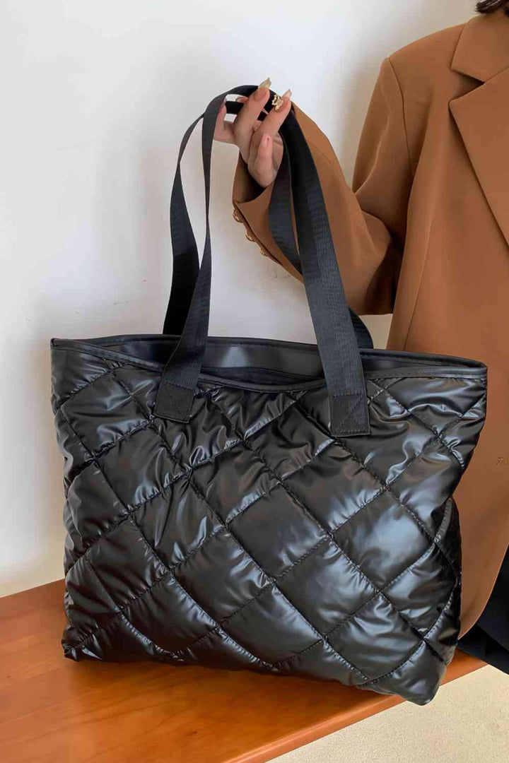 PU Leather Tote Bag Trendsi