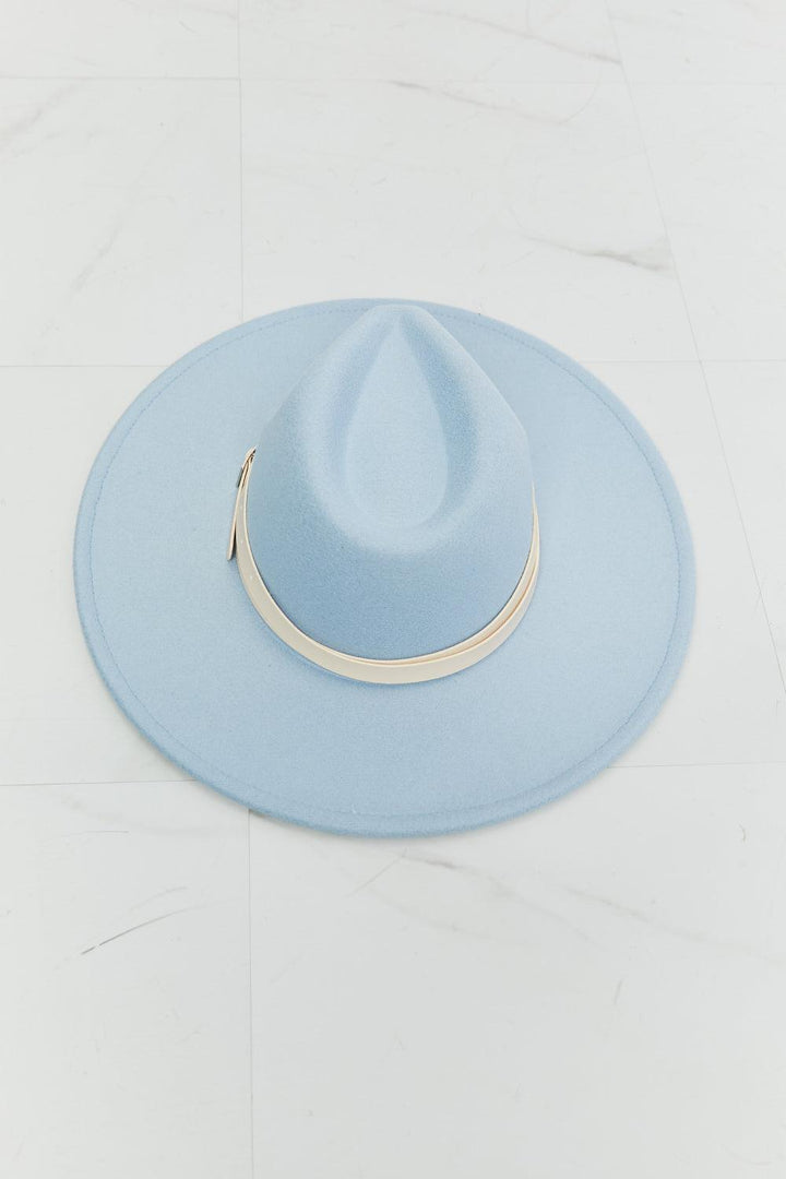 Fame Summer Blues Fedora Hat - Super Amazing Store