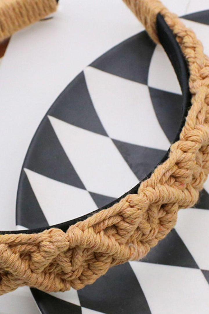 Can't Stop Your Shine Macrame Headband - Super Amazing Store