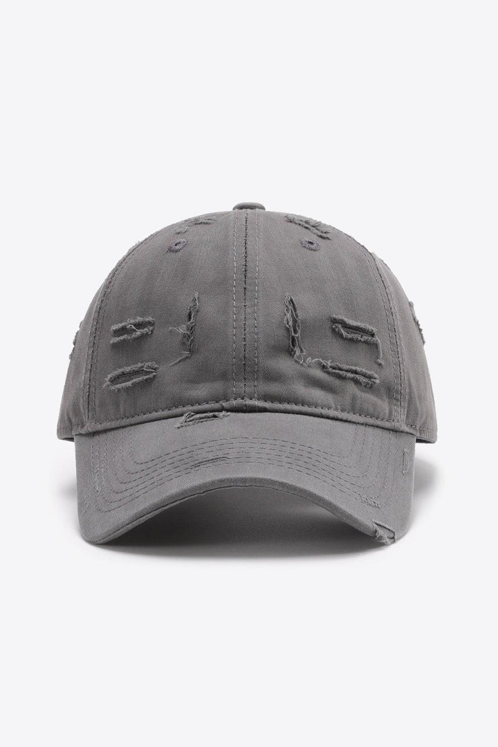 Distressed Adjustable Baseball Cap - Super Amazing Store