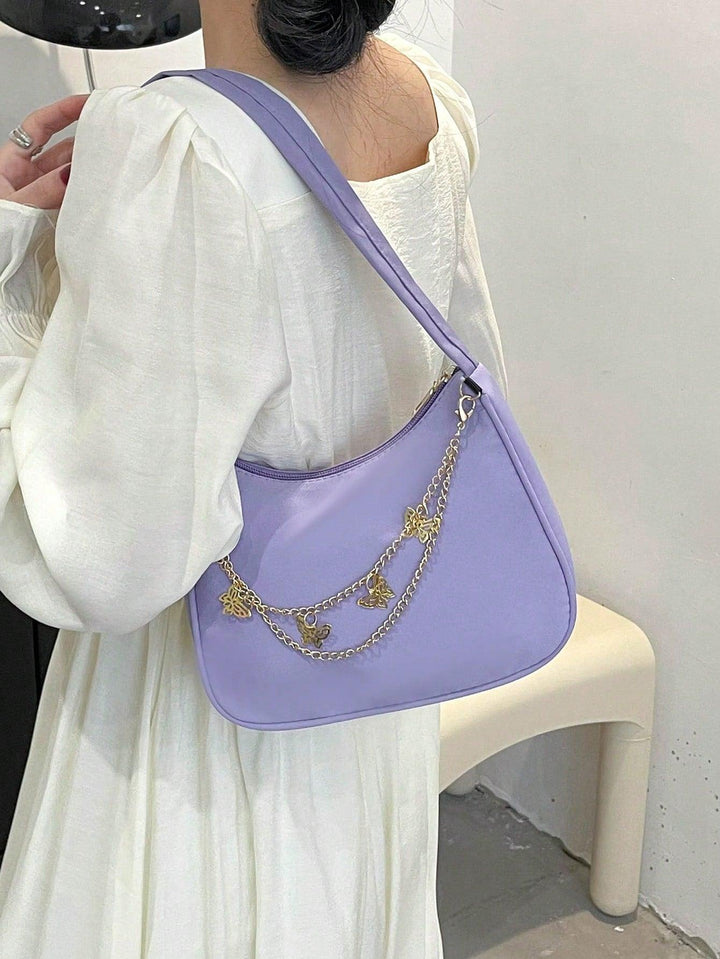 Butterfly Charm Polyester Shoulder Bag - Super Amazing Store