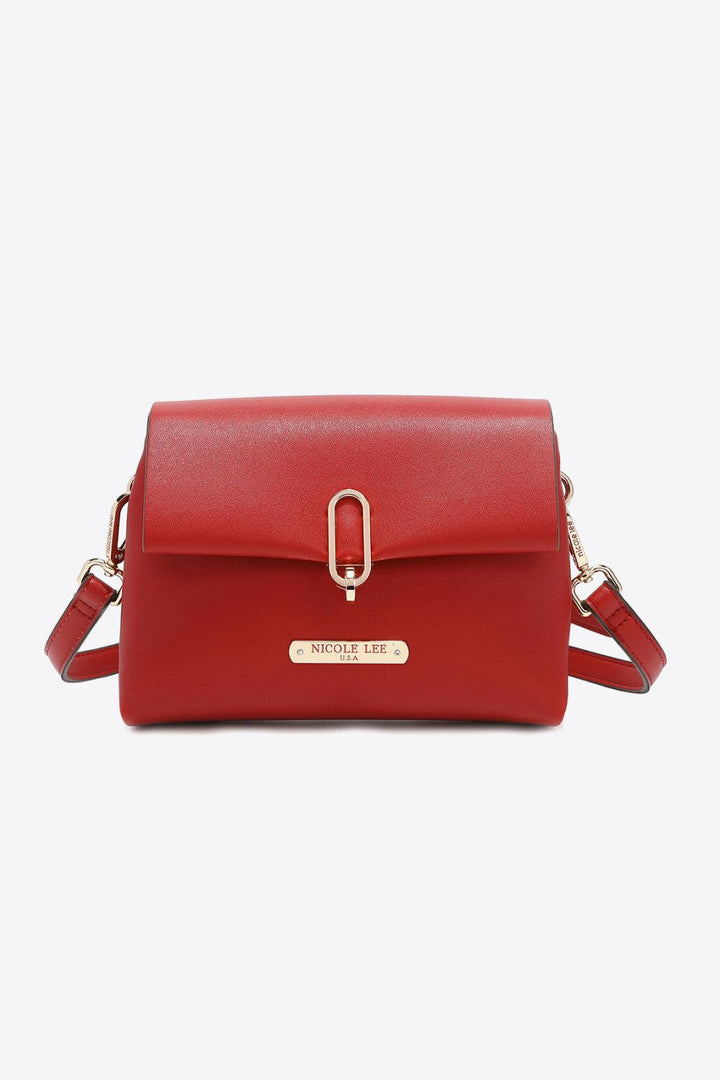 Nicole Lee USA Liv Vegan Leather Crossbody Bag - Super Amazing Store