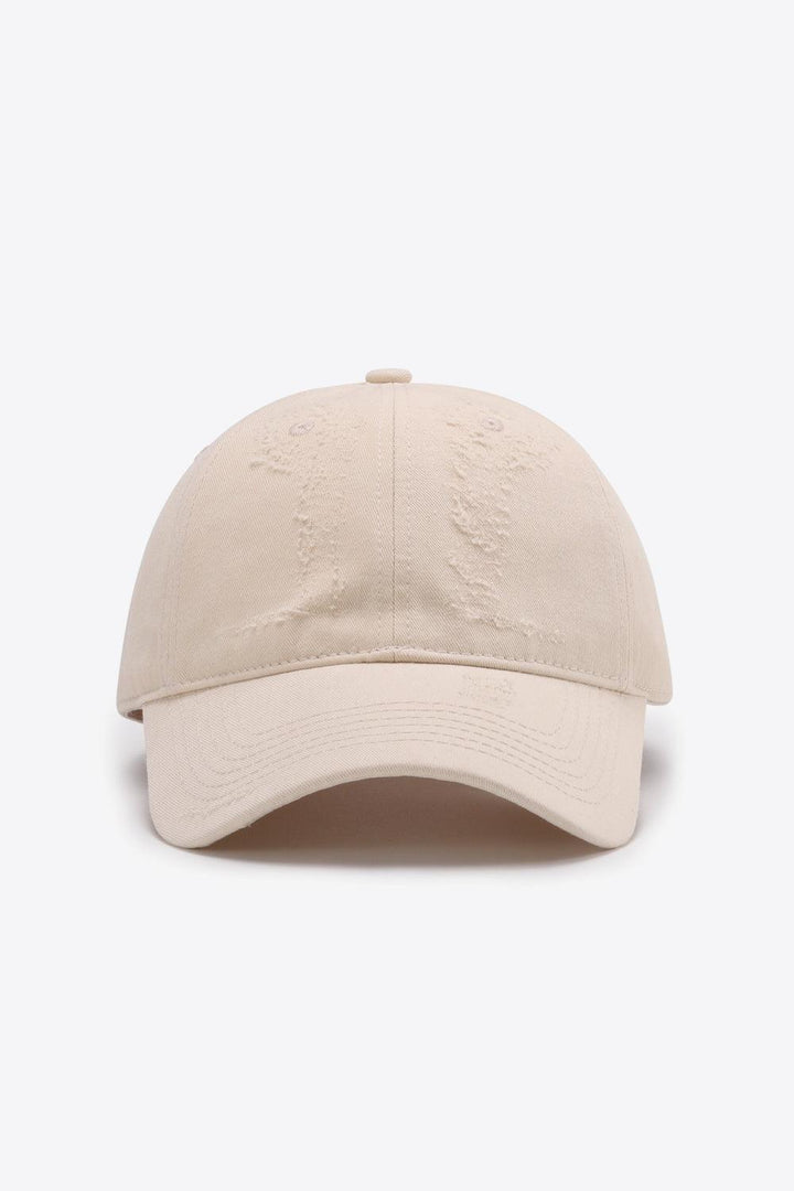 Distressed Adjustable Baseball Cap - Super Amazing Store