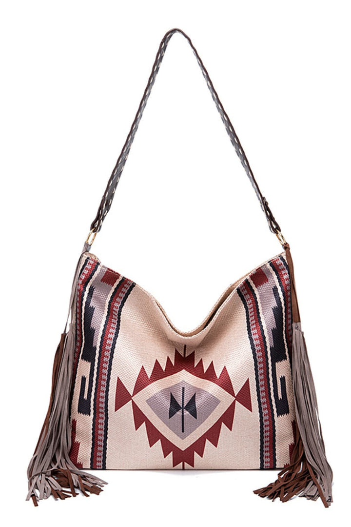 Geometric Canvas Tote Bag - Super Amazing Store