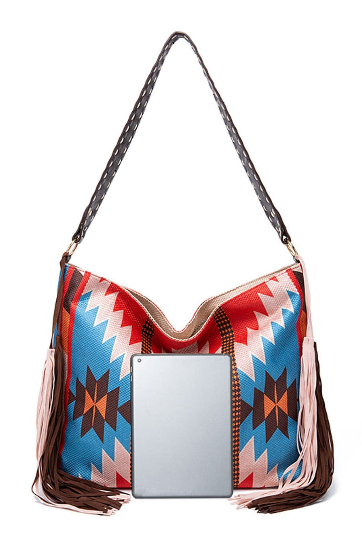 Geometric Canvas Tote Bag - Super Amazing Store