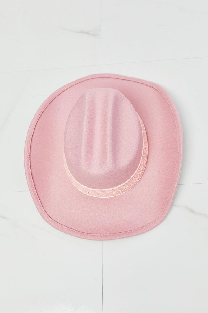 Fame Western Cutie Cowboy Hat in Pink - Super Amazing Store