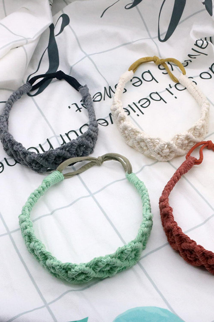 Assorted 2-Pack Macrame Flexible Headband - Super Amazing Store