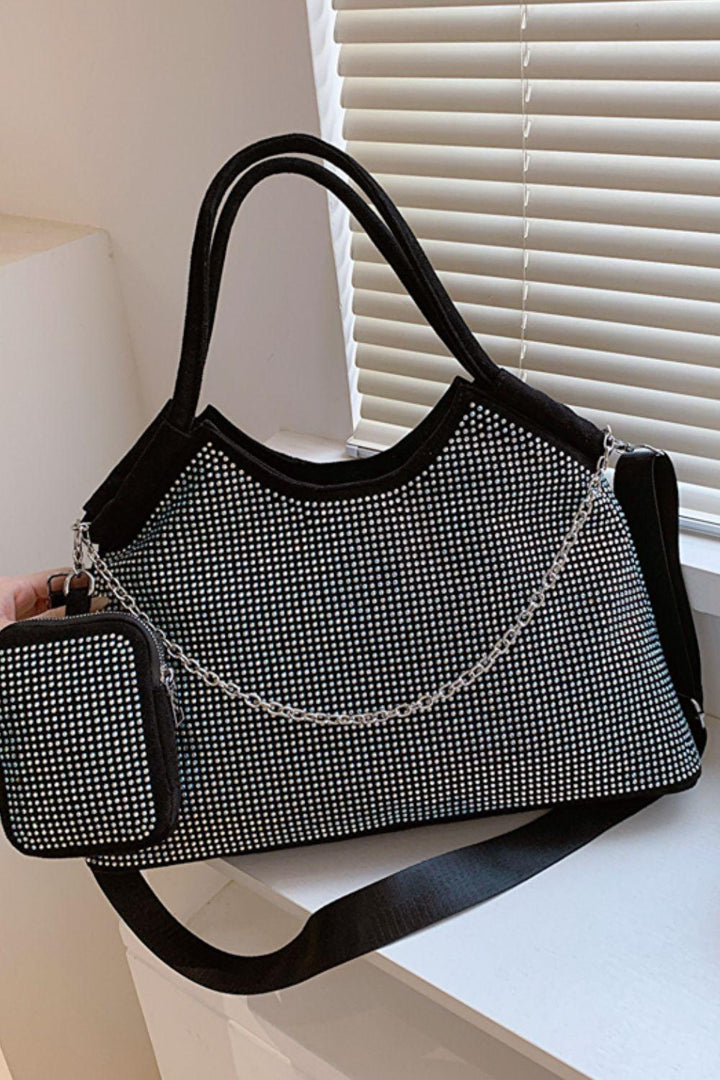 Glitter PVC Large Shoulder Bag - Super Amazing Store