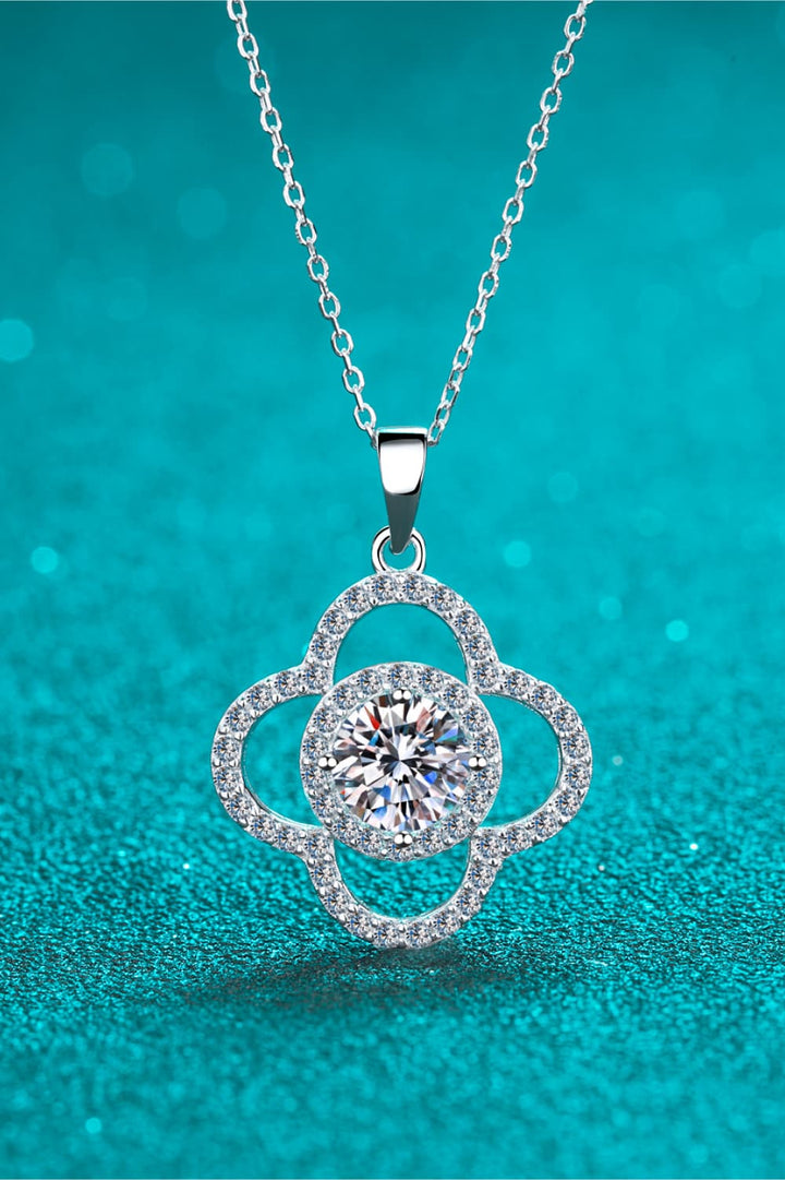 1 Carat Moissanite 925 Sterling Silver Necklace - Super Amazing Store