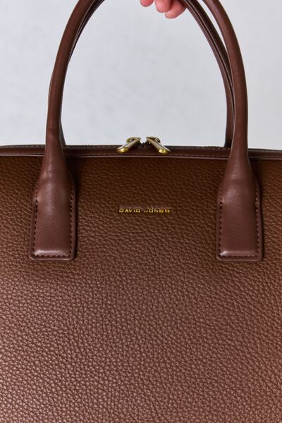 David Jones Medium PU Leather Handbag Trendsi