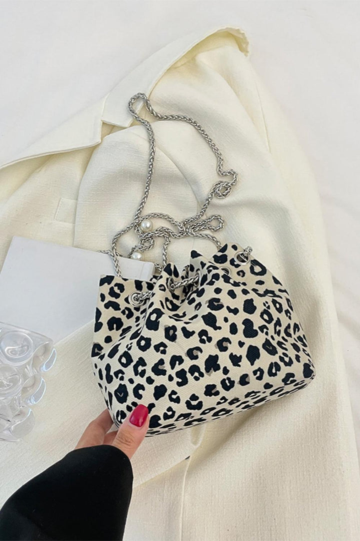 Animal Print Nylon Bucket Bag - Super Amazing Store