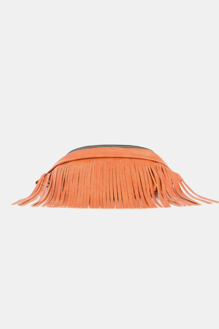 Fringed PU Leather Sling Bag - Super Amazing Store