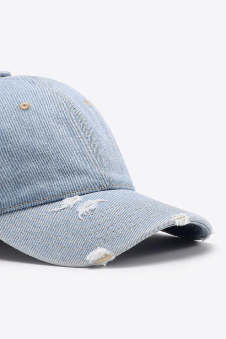 Distressed Adjustable Baseball Cap - Super Amazing Store