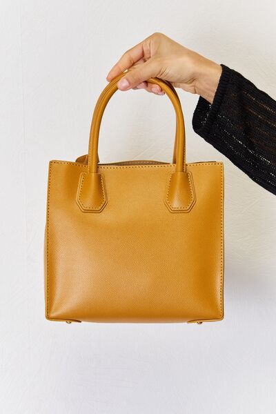 David Jones PU Leather Handbag Trendsi