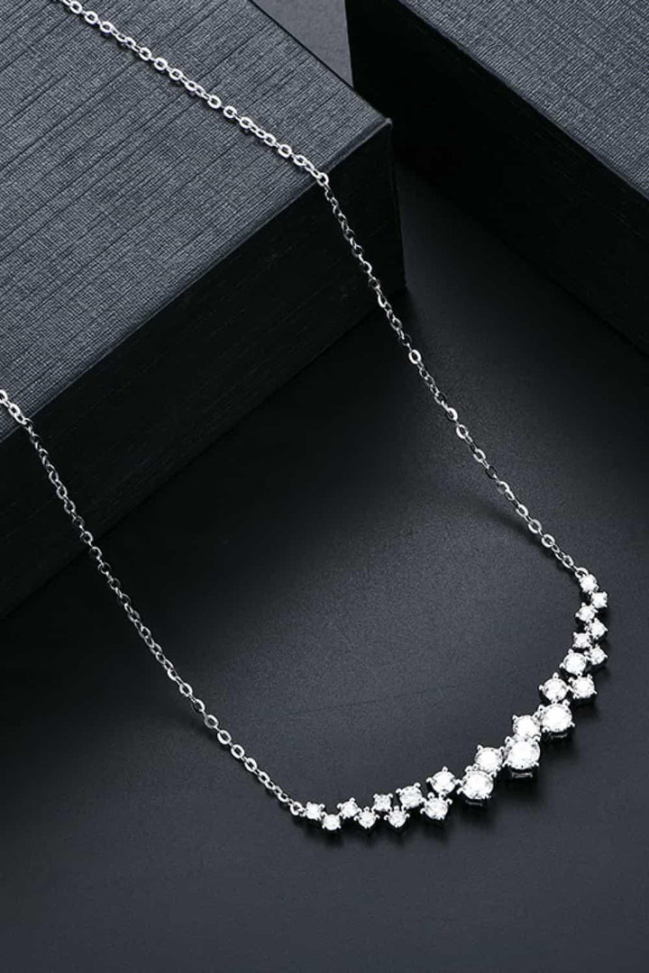 1.64 Carat Moissanite 925 Sterling Silver Necklace - Super Amazing Store