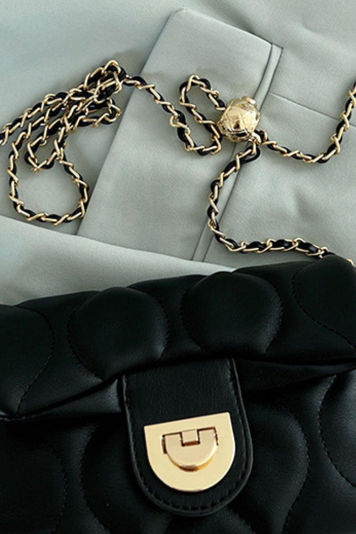 PU Leather Adjustable Chain Crossbody Bag - Super Amazing Store