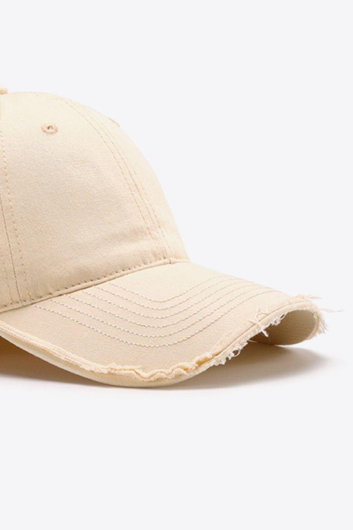 Distressed Adjustable Baseball Cap - Super Amazing Store