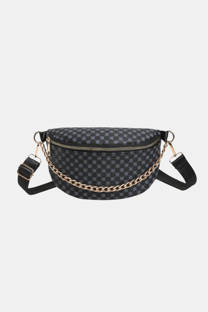 Printed PU Leather Sling Bag - Super Amazing Store