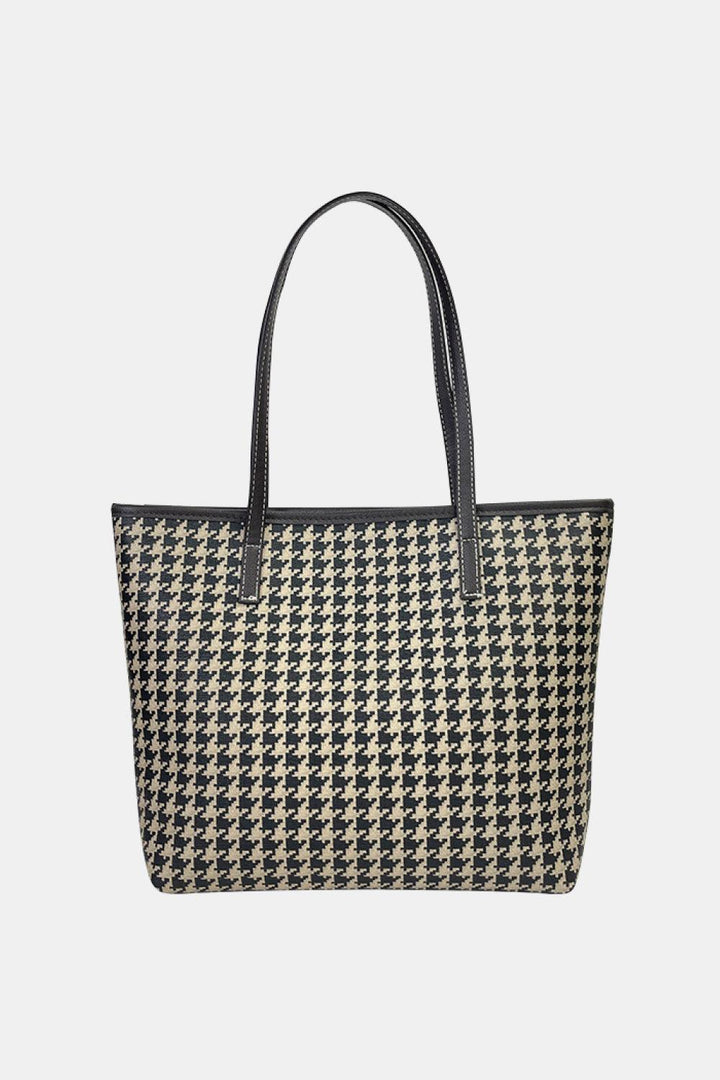 Printed PU Leather Tote Bag - Super Amazing Store