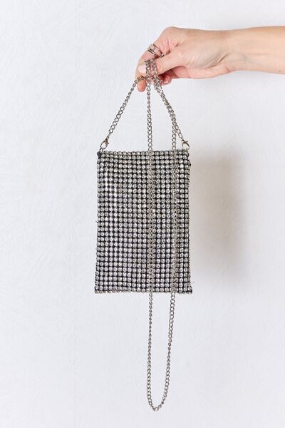 Forever Link Rhinestone Mini Crossbody Bag Trendsi