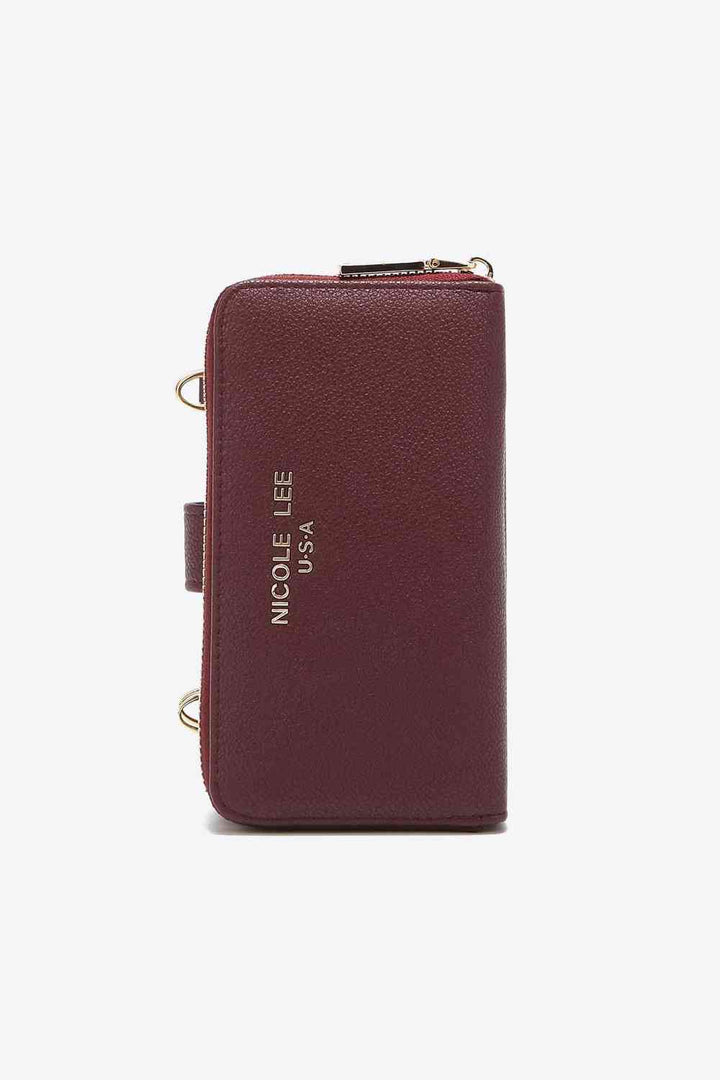 Nicole Lee USA Two-Piece Crossbody Phone Case Wallet Trendsi