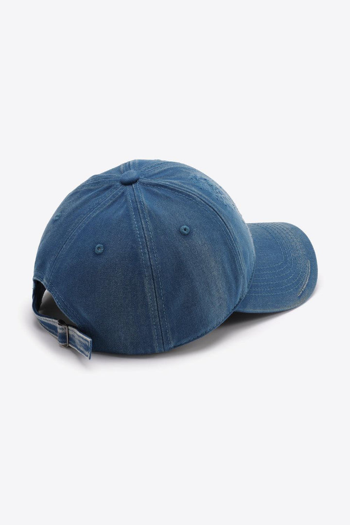 Distressed Adjustable Baseball Cap - Super Amazing Store