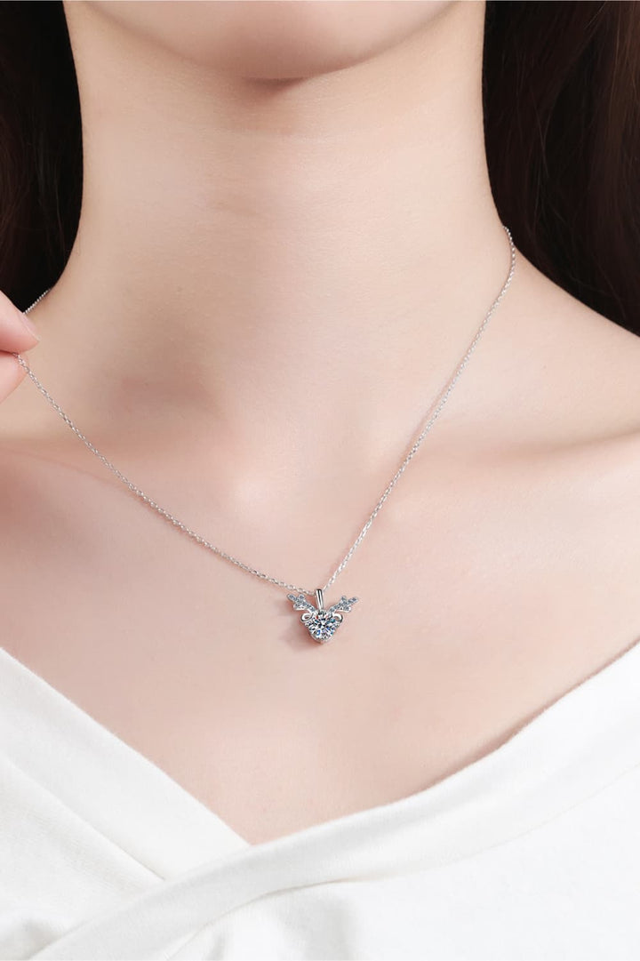 1 Carat Moissanite 925 Sterling Silver Necklace - Super Amazing Store