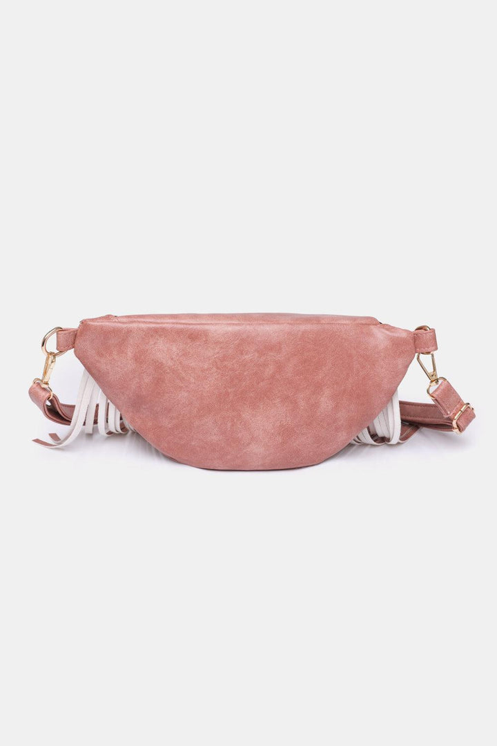 Fringed PU Leather Sling Bag - Super Amazing Store