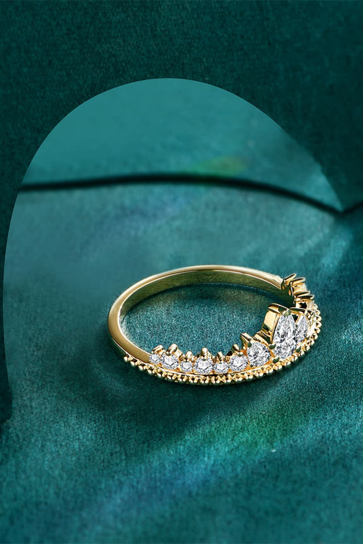Crown Shape Moissanite Ring - Super Amazing Store