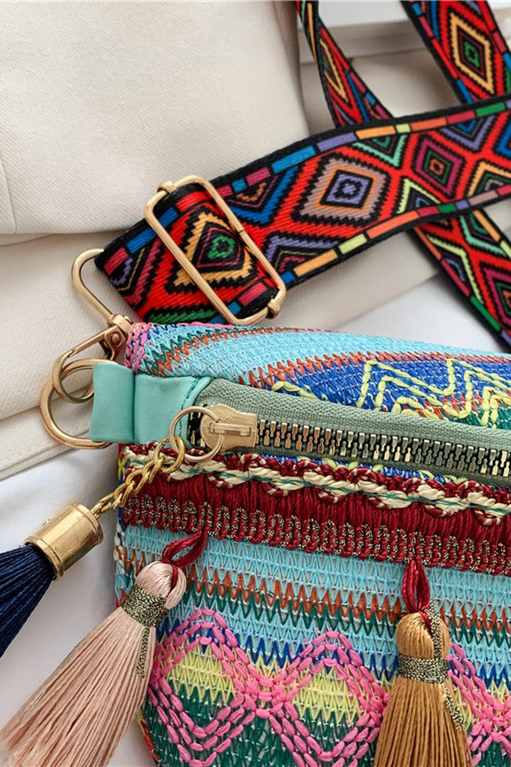 Bohemian Sling Bag with Tassels - Super Amazing Store