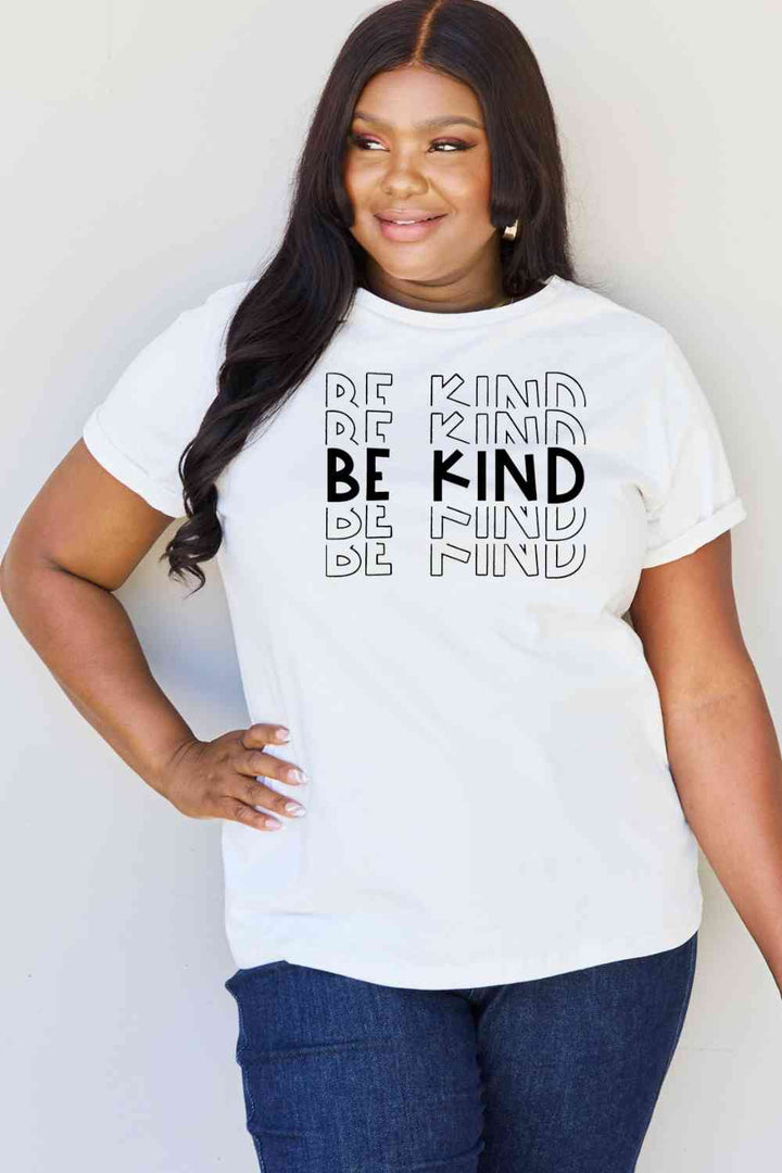 Simply Love Full Size BE KIND Graphic T-Shirt Trendsi