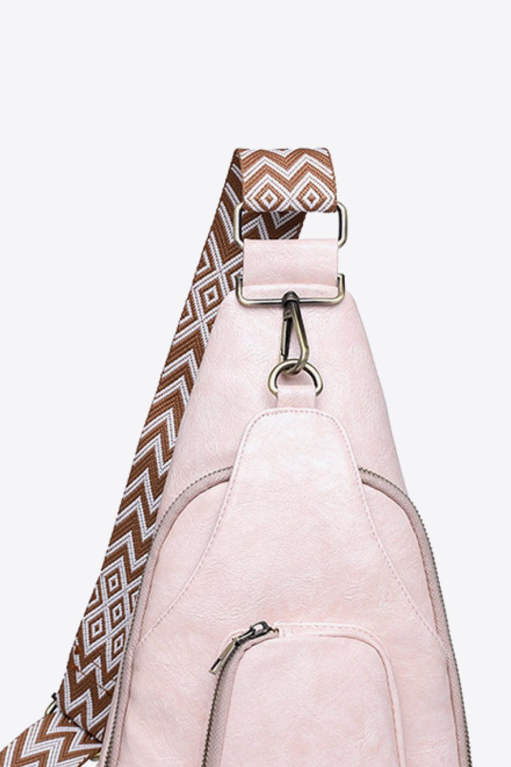 Baeful Take A Trip PU Leather Sling Bag - Super Amazing Store