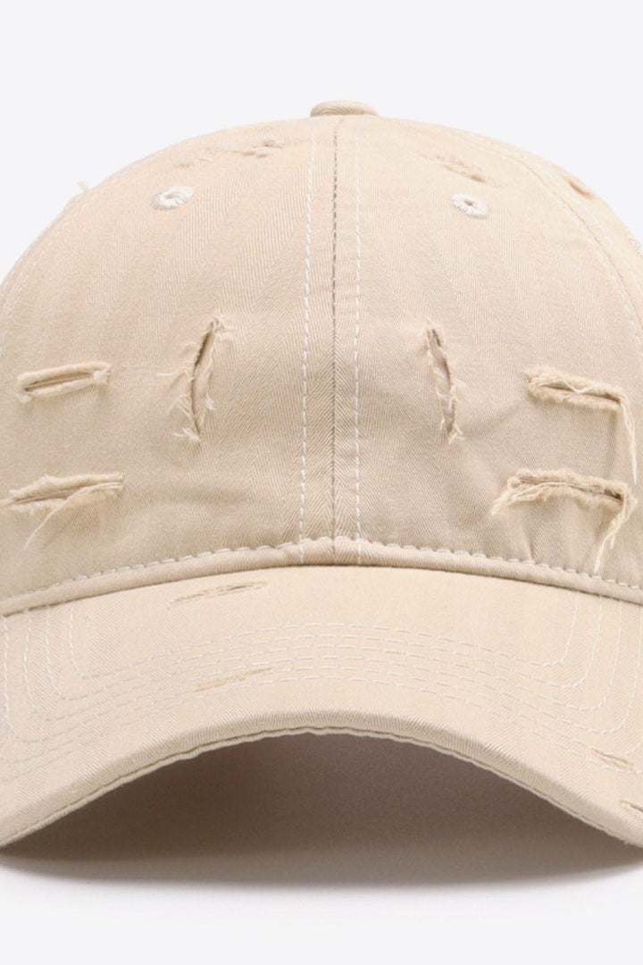 Distressed Adjustable Baseball Cap - Super Amazing Store