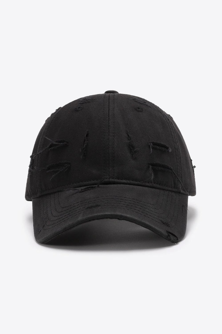 Distressed Adjustable Baseball Cap - Super Amazing Store