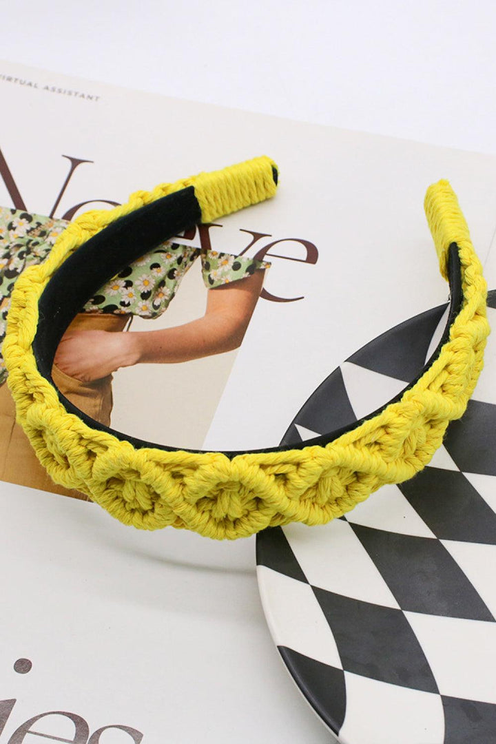 Can't Stop Your Shine Macrame Headband - Super Amazing Store