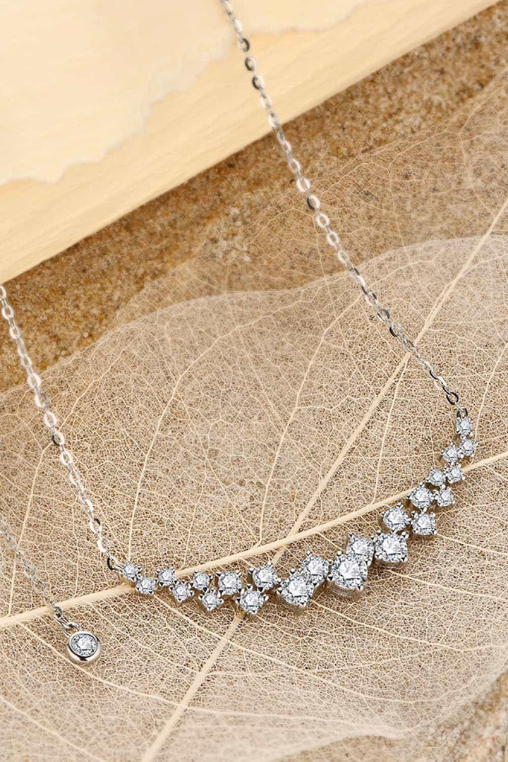 1.64 Carat Moissanite 925 Sterling Silver Necklace - Super Amazing Store