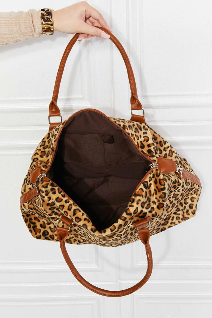 Animal Print Brushed Weekender Bag - Super Amazing Store