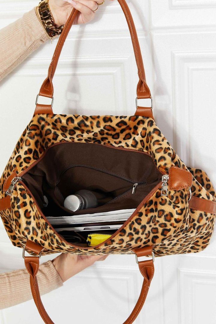 Animal Print Brushed Weekender Bag - Super Amazing Store