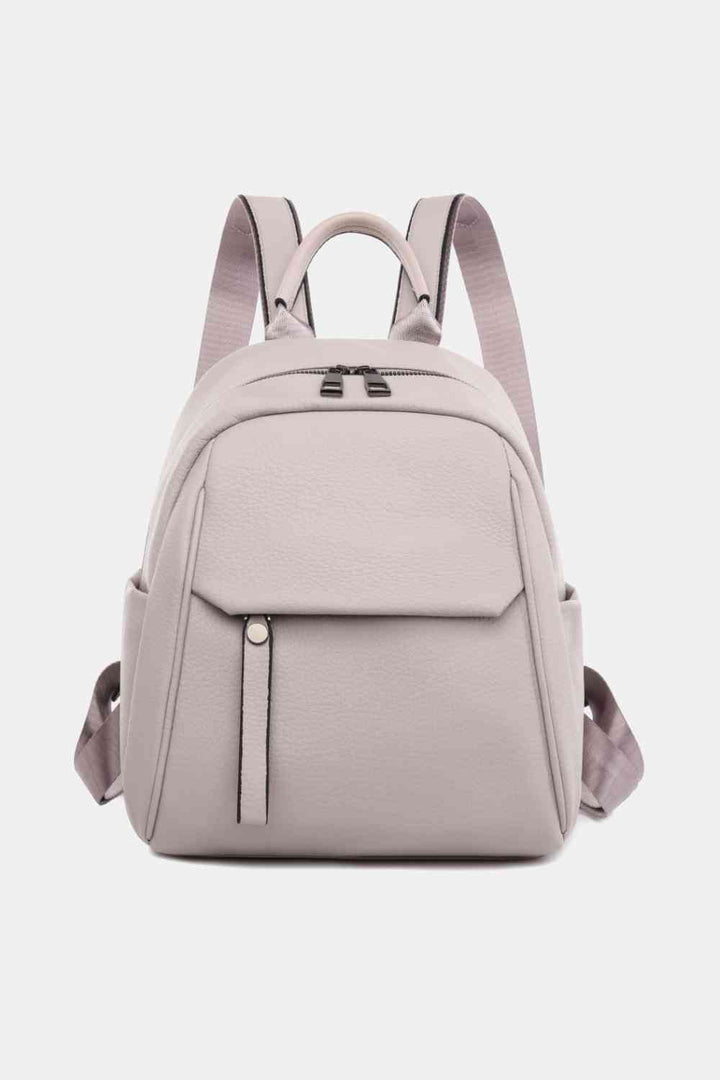 Medium PU Leather Backpack Trendsi