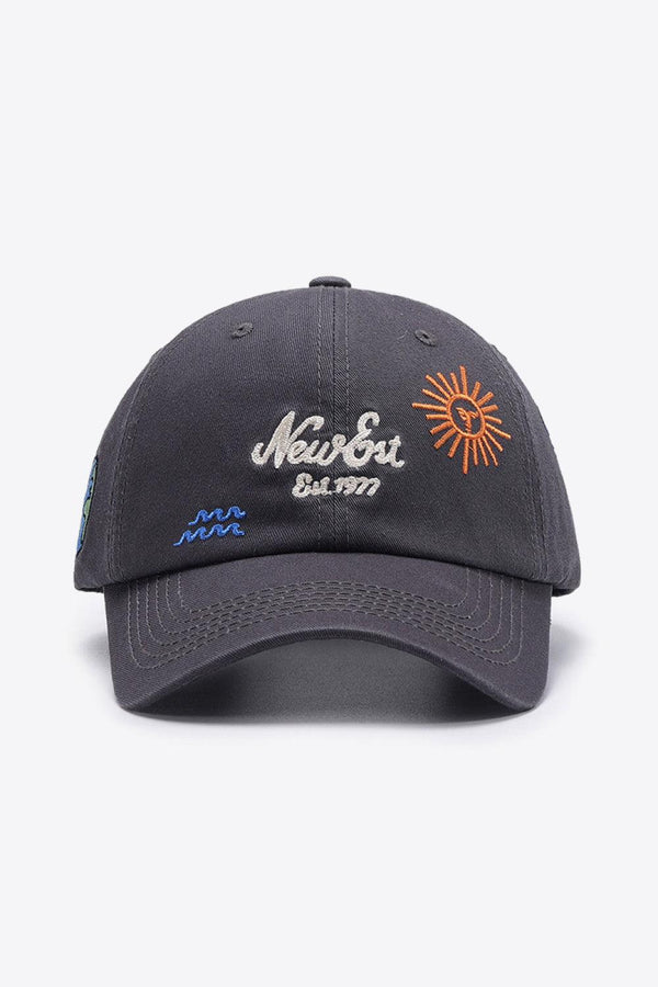 Contrast Embroidered Baseball Cap - Super Amazing Store