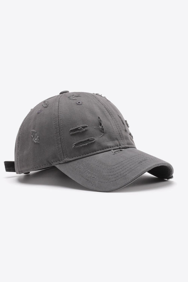 Distressed Adjustable Baseball Cap - Super Amazing Store