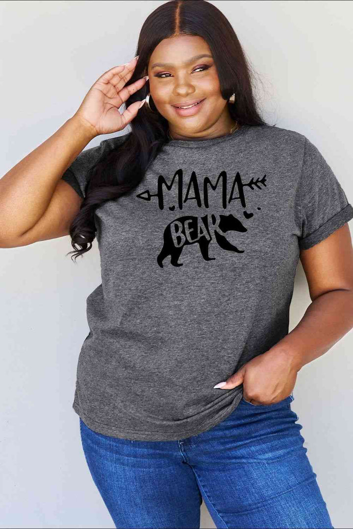 Simply Love Full Size MAMA BEAR Graphic Cotton T-Shirt Trendsi