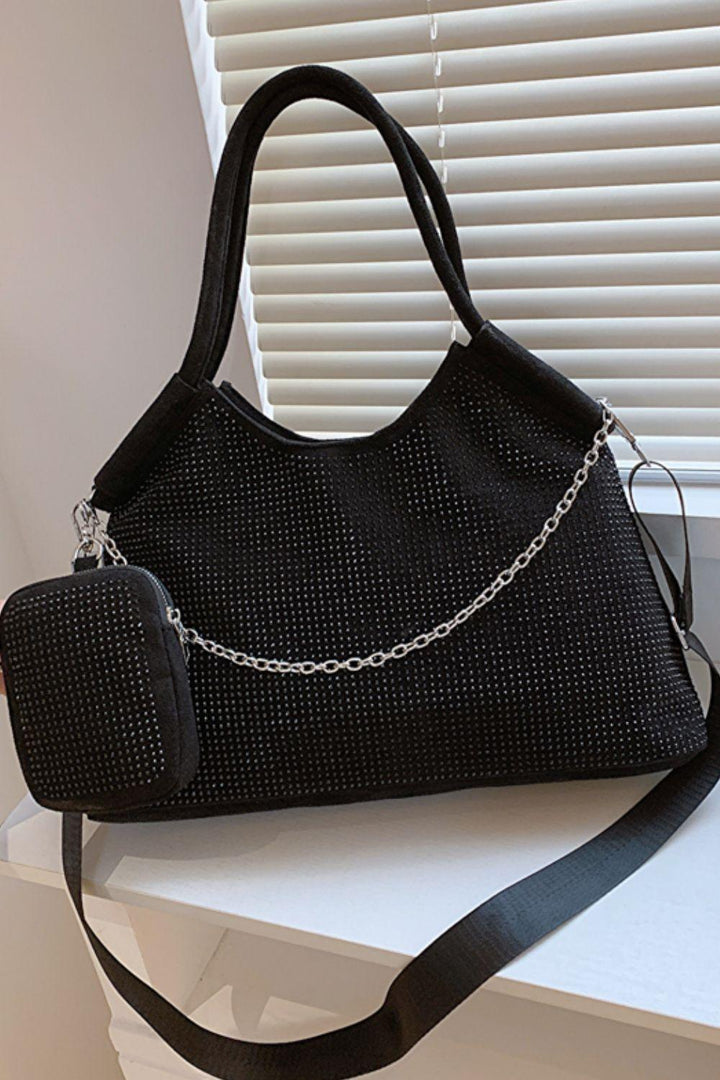 Glitter PVC Large Shoulder Bag - Super Amazing Store