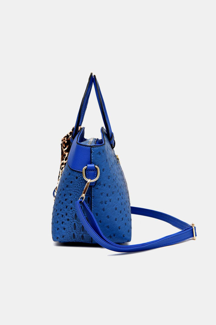 PU Leather Leopard Tie Shoulder Bag - Super Amazing Store