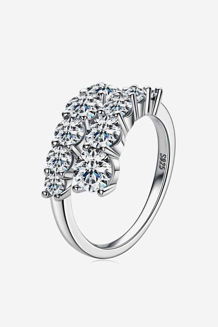 Baeful Moissanite 925 Sterling Silver Ring - Super Amazing Store