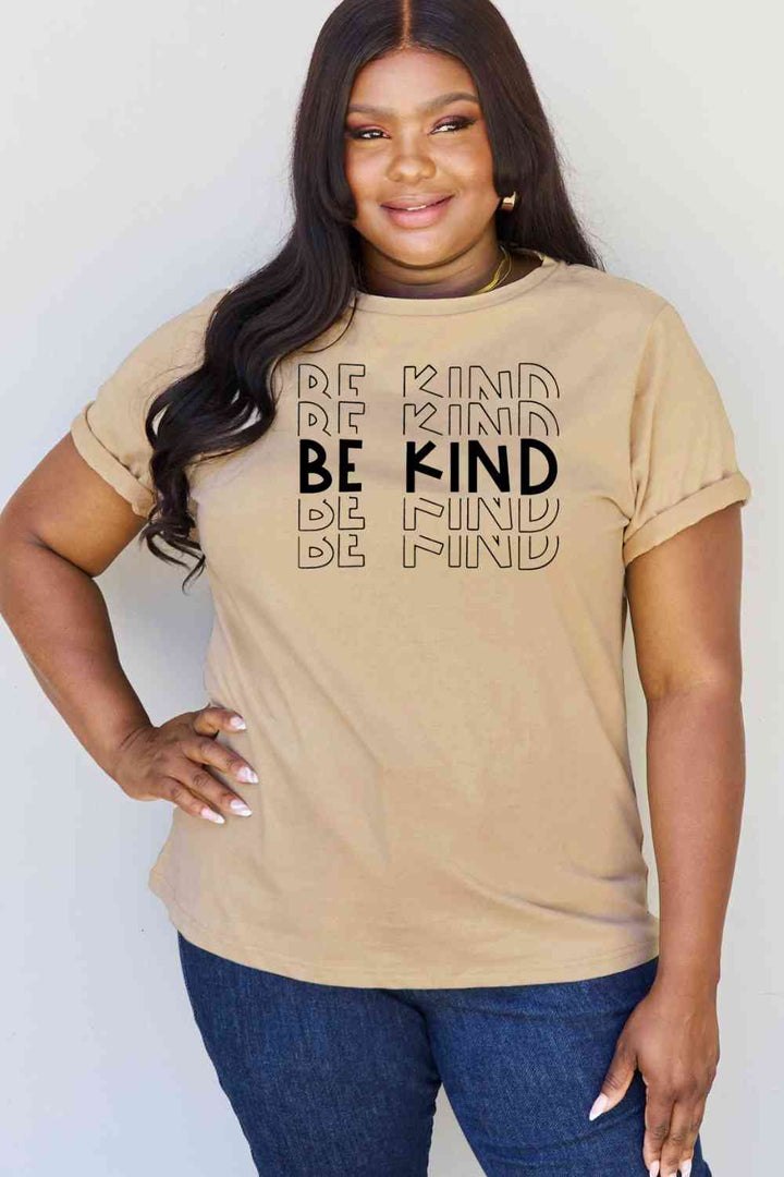 Simply Love Full Size BE KIND Graphic T-Shirt Trendsi