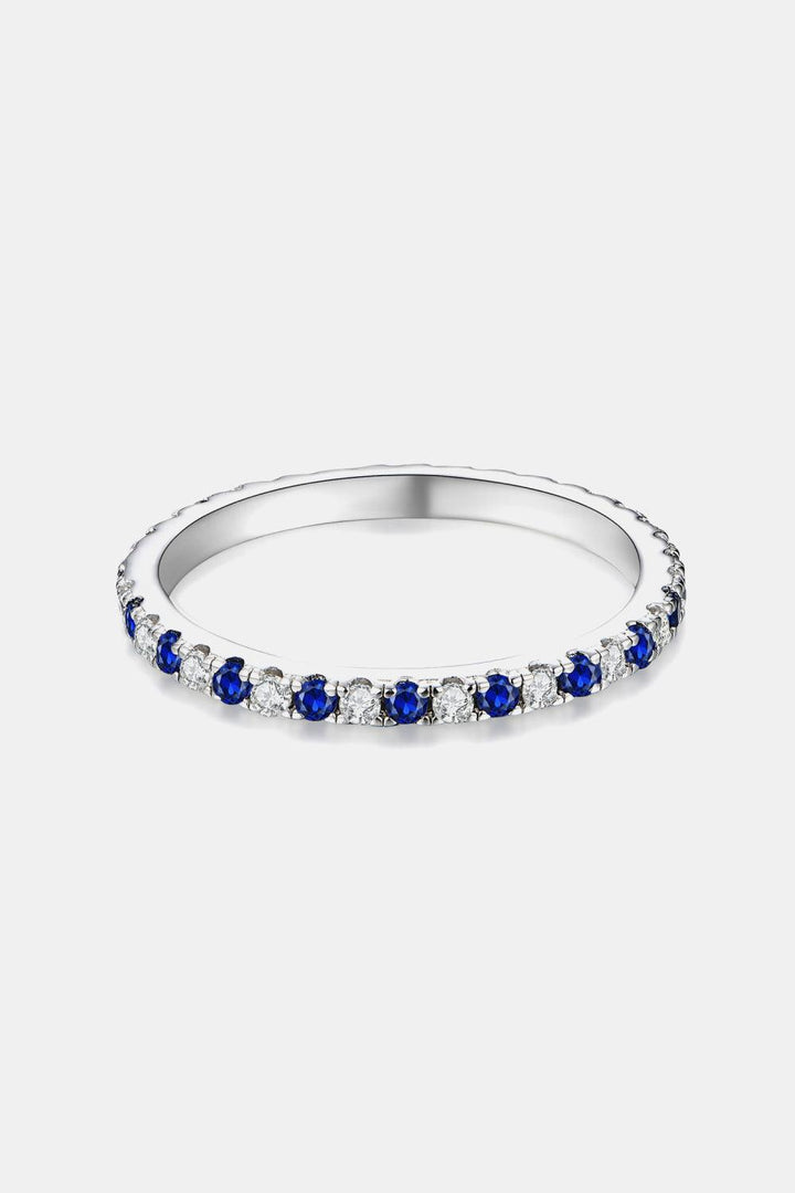 Moissanite Lab-Grown Sapphire Rings - Super Amazing Store