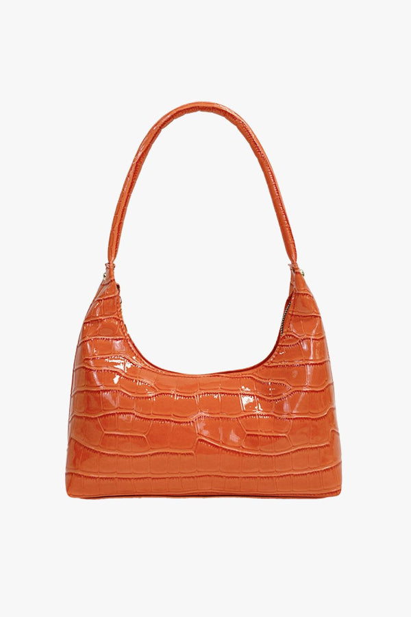 Textured PU Leather Shoulder Bag - Super Amazing Store