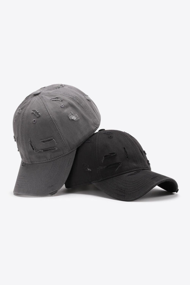 Distressed Adjustable Baseball Cap - Super Amazing Store